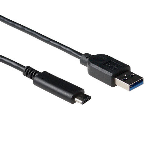 ACT USB C - USB A - 1,0 meter (USB 3.2 Gen1) ACT USB C - USB A - 1,0 meter (USB 3.2 Gen1)