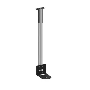 Braca Camera Plafondbeugel 200 cm Zwart/Alu