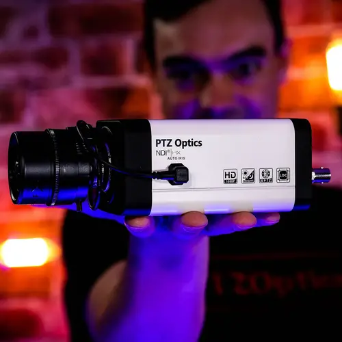 PTZOptics Zcam-VL Variable Lens | 1080p NDI HX® | HD-SDI,  IP Network Box Camera with 2.8-12mm lens