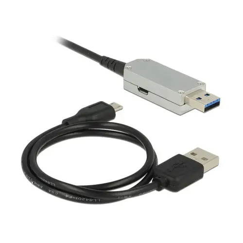 DeLock USB 3.0 Actieve Optical verlengkabel 50 meter