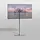 Cavus TV Standaard Ellips 150 cm RVS VESA 600x400 mm