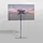 Cavus TV Standaard Ellips 150 cm RVS VESA 400x300 mm