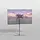 Cavus TV Standaard Ellips 120 cm RVS VESA 400x200 mm