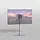 Cavus TV Standaard Ellips 120 cm RVS VESA 200x200 mm