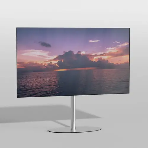 Cavus TV Standaard Ellips 100 cm RVS VESA 600x400 mm