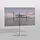 Cavus TV Standaard Ellips 100 cm RVS VESA 600x400 mm