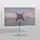Cavus TV Standaard Ellips 100 cm RVS VESA 400x400 mm