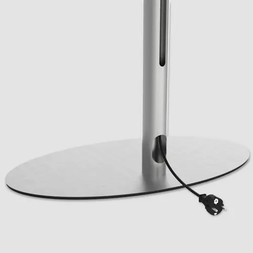 Cavus TV Standaard Ellips 100 cm RVS VESA 300x300 mm
