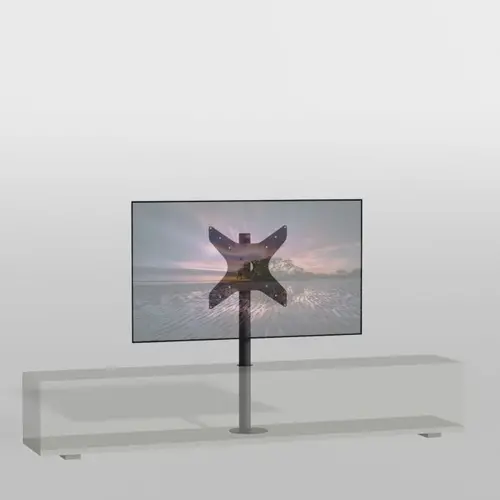 Cavus Meubel Mount - TV Standaard voor Meubel - 120 cm Zwart VESA 400x300