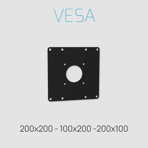 Cavus Meubel Mount - TV Standaard voor Meubel - 100 cm RVS VESA 200x200