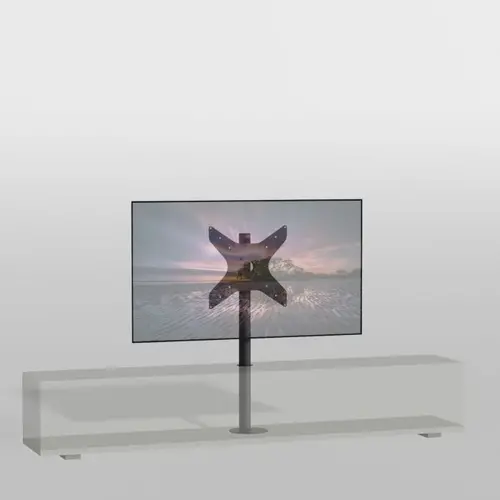 Cavus Meubel Mount - TV Standaard voor Meubel - 100 cm Zwart VESA 400x400