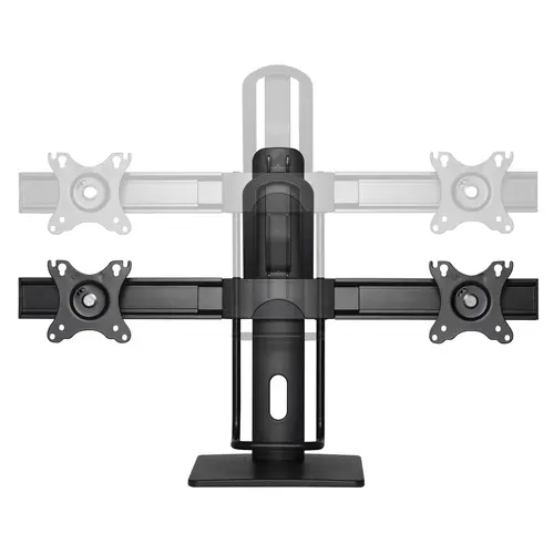 MyWall In hoogte verstelbare monitorstandaard voor 2 schermen HL 19