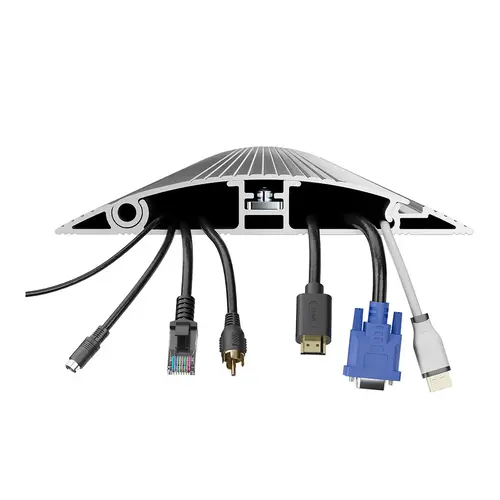 Multibrackets M Cable Cover Floor Aluminium 139mm-W 750mm