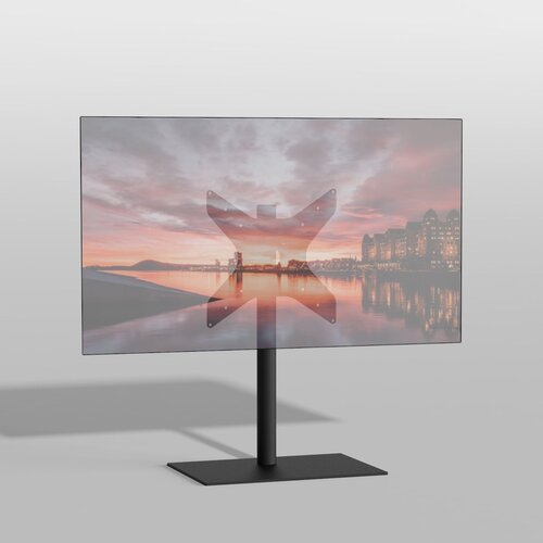 Cavus TV Standaard Square 80 - VESA 400x400 Zwart