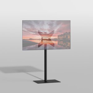 Cavus TV Standaard Square 120 - VESA 400x400 Zwart