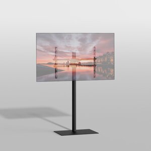 Cavus TV Standaard Square 120 - VESA 600x400 Zwart