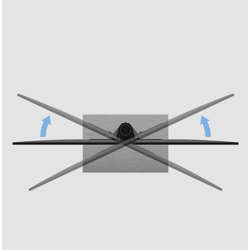 Cavus TV Standaard Square 100 cm RVS VESA 400x300 mm