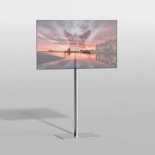 Cavus TV Standaard Square 150 cm RVS VESA 600x400 mm