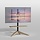 Cavus TV Standaard Cross 120 Hout/Zwart - VESA 600x400