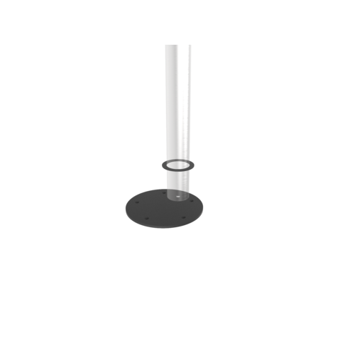 Cavus Meubel Mount - TV Standaard voor Meubel - 150 cm RVS VESA 400x400
