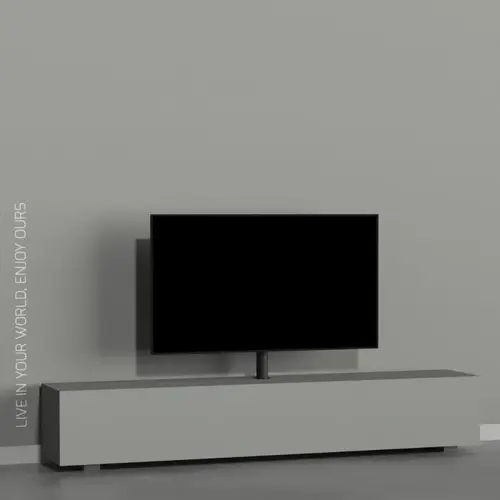 Cavus Meubel Mount - TV Standaard voor Meubel - 150 cm Zwart VESA 100x200