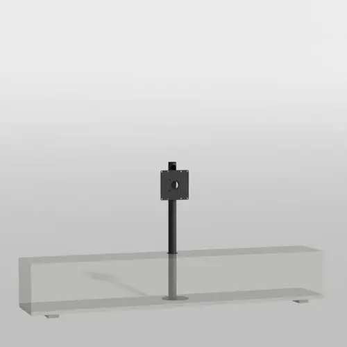 Cavus Meubel Mount - TV Standaard voor Meubel - 150 cm Zwart VESA 200x200