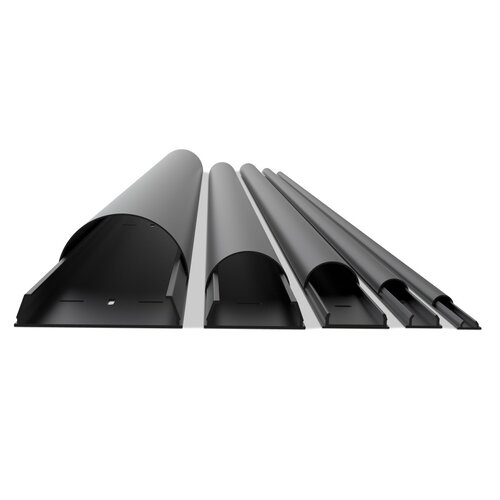 Multibrackets Kabelgoot M Universal Zwart-3.3 x 110 x 1.5 cm