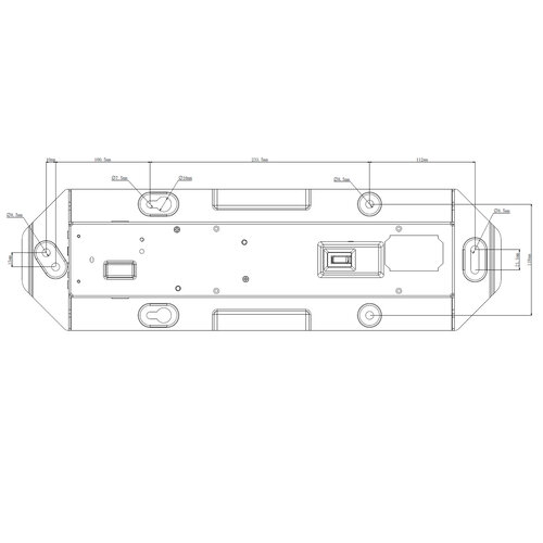 MyWall Elektrische Plafondbeugel HL41M Wit (32-70 inch)