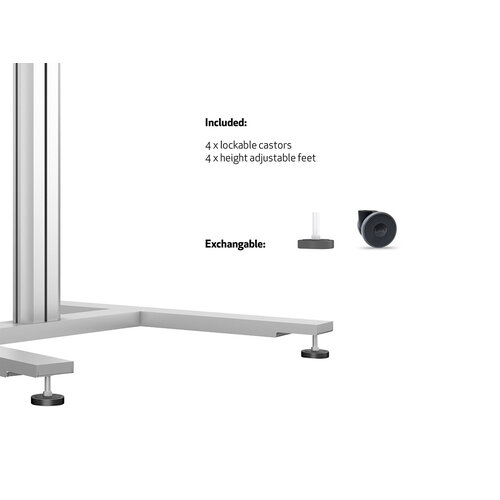 Multibrackets M Public Display Stand 110 HD Tilt & Table Silver