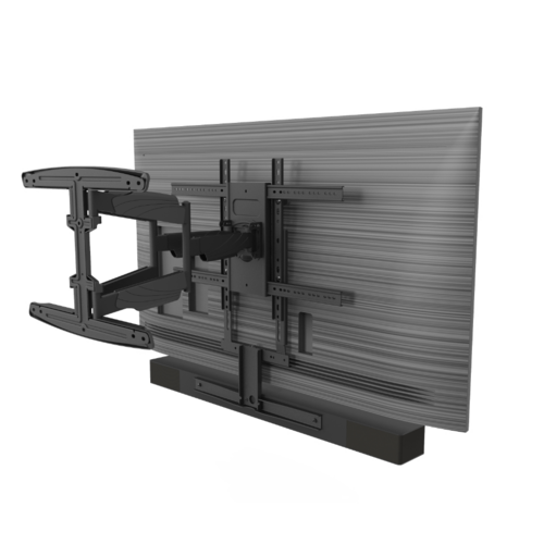 Cavus Draaibare muurbeugel met Bower & Wilkins Formation Bar Frame