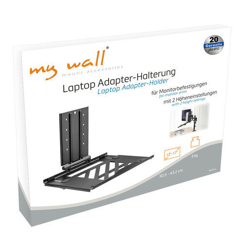 MyWall Laptop plateau opvouwbaar en in hoogte verstelbaar