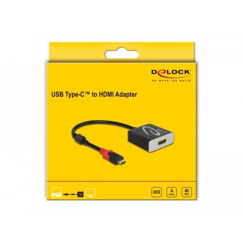 DeLock Actieve USB Type-C™ naar HDMI Adapter 4K 60 Hz