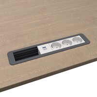 CP Office Frame 3x Stroom , USB C + A lader, 2x Leeg