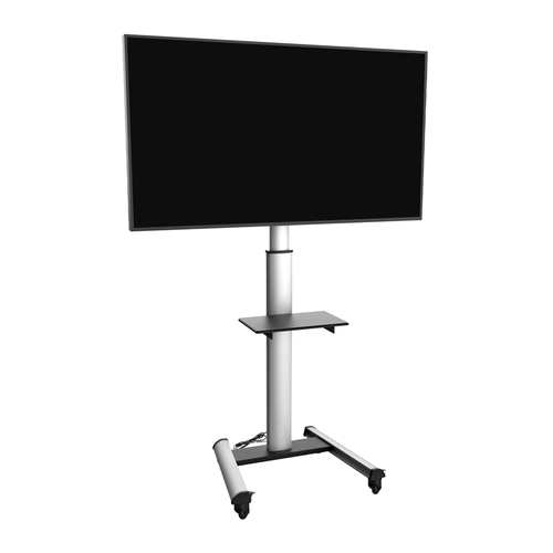 XTRARM TV standaard Proton 500 incl Stroom & USB power - Zilver