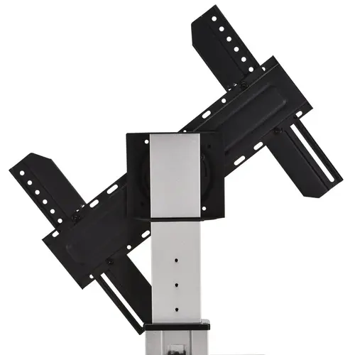 XTRARM TV standaard Proton 500 incl Stroom & USB power - Zilver