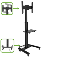 TV standaard Proton 500 Zwart