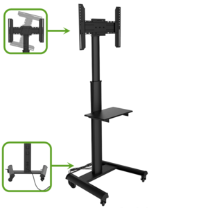 XTRARM TV standaard Proton 500 Zwart