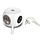 ACT PowerCube 3x Stroom, Verlengblok 3x USB A - 3.0 meter Grijs