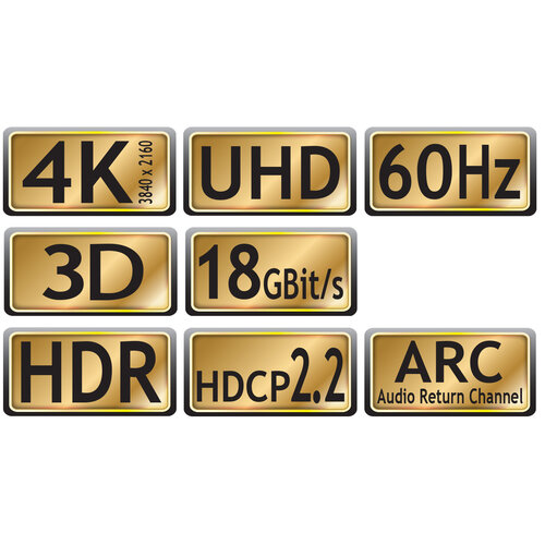 MaxTrack Actieve HDMI Ultra High Speed Glasvezel kabel - 30 meter