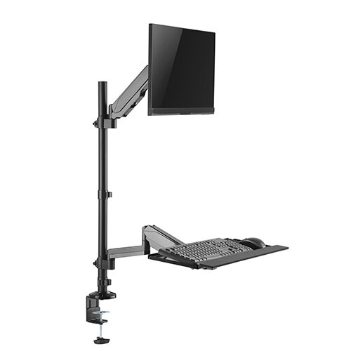 MyWall Monitor + Toetsenbord Werkstation Bureau HL 63 L