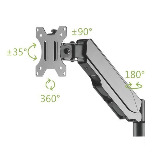 MyWall Monitor + Toetsenbord Werkstation Wand HL 64 L