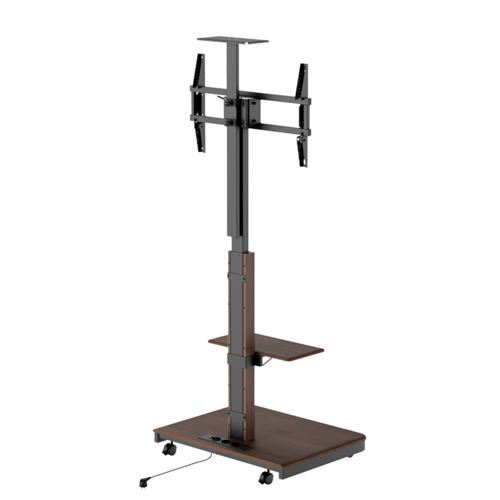 XTRARM TV standaard Elite elektrisch Zwart/Walnoot