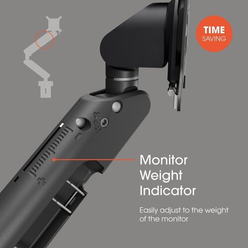 Vogel's MOMO 4237B Monitorarm Motion Plus