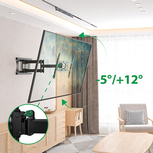 XTRARM TV Beugel Cratos 80 cm Double Rotate 600