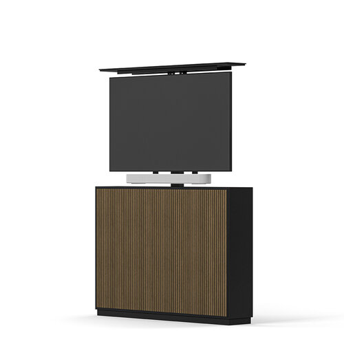 Multibrackets M AV Cabinet TV-Lift 55” Slimline Walnoot/Zwart