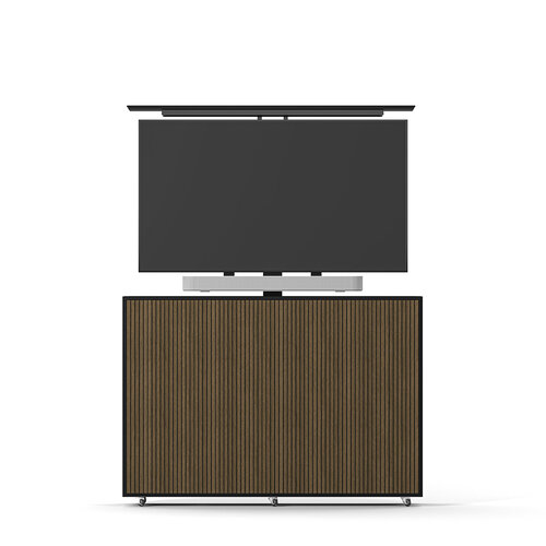 Multibrackets M AV Cabinet TV-Lift 55” Slimline Walnoot/Zwart