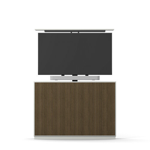 Multibrackets M AV Cabinet TV-Lift 55” Slimline Walnoot/Wit