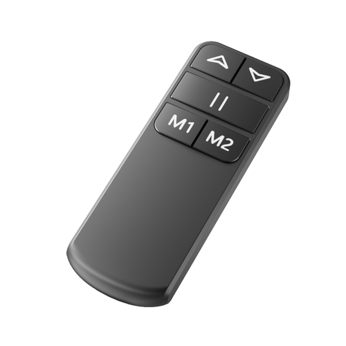 XTRARM TV Standaard Duolite Elektrisch Walnoot/Zwart