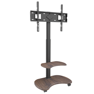 XTRARM TV Standaard Stellar Walnoot/Zwart