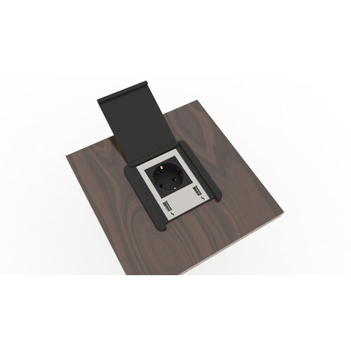 Digitel Source 80 Wit met Cover - 1x 220V,  2x USB lader